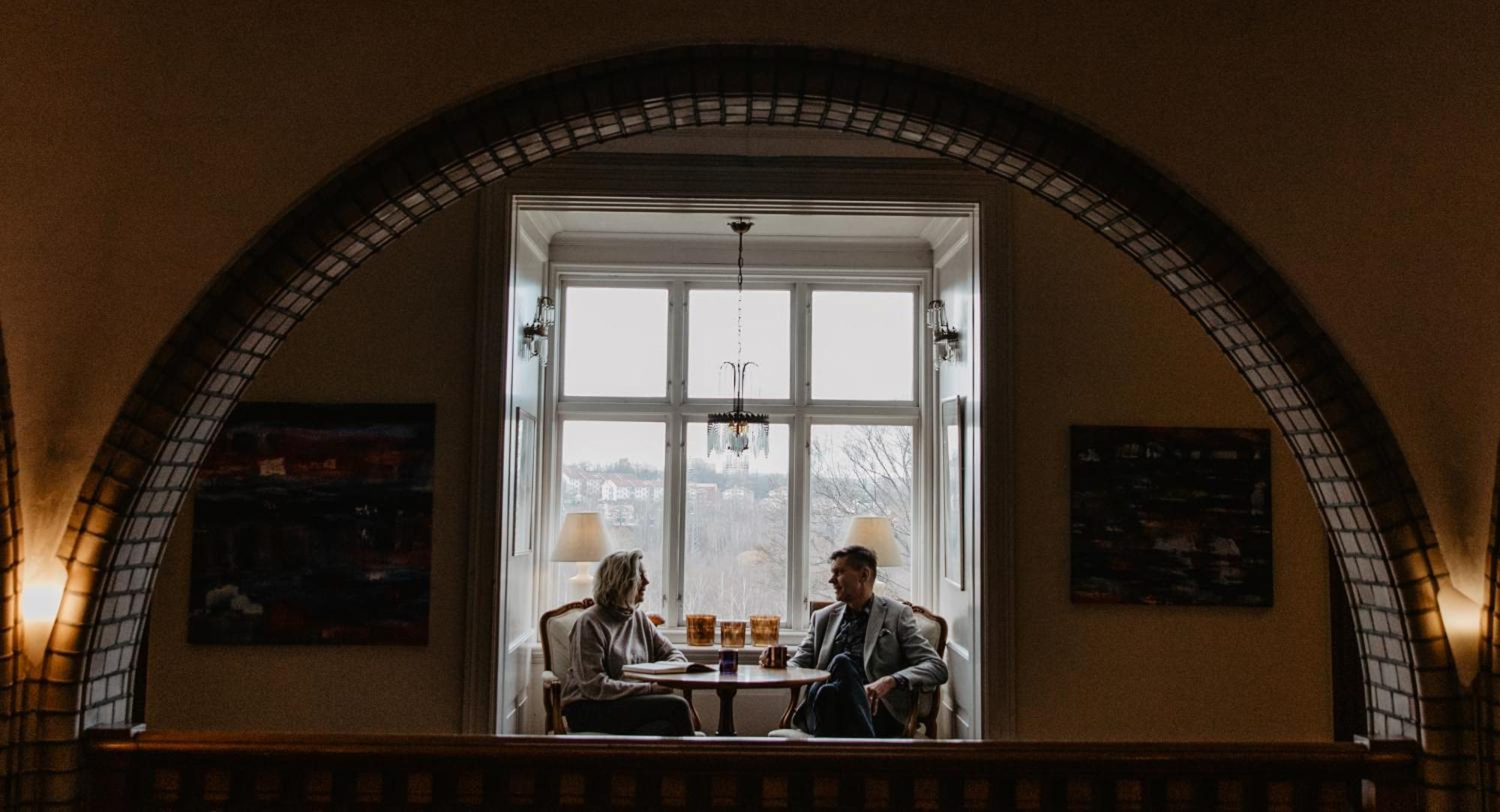 Hotel Slottsvillan Huskvarna Buitenkant foto