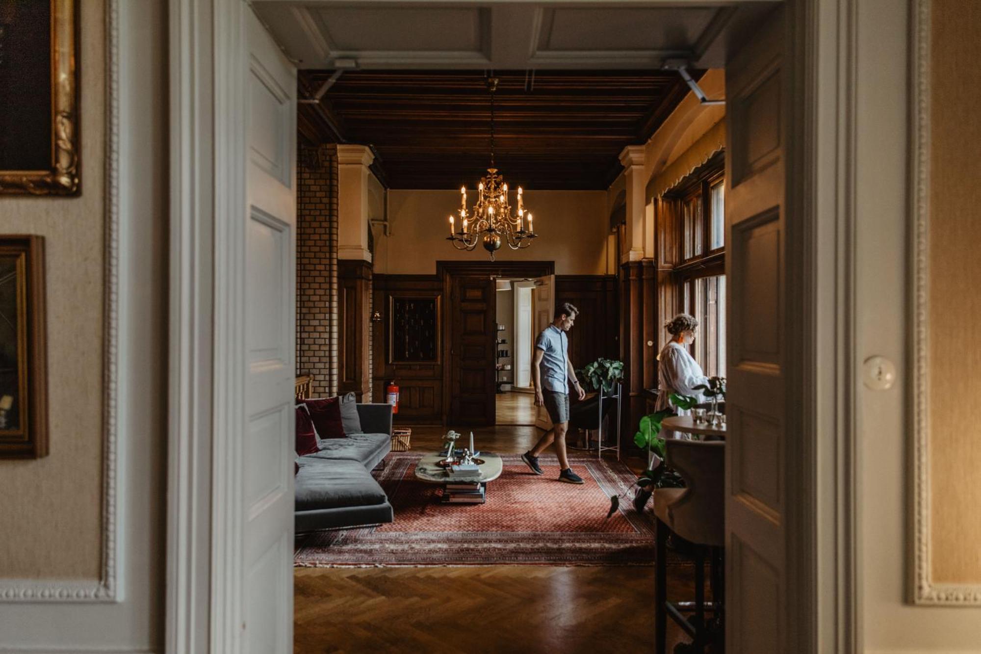 Hotel Slottsvillan Huskvarna Buitenkant foto